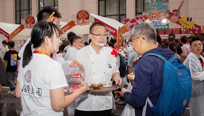 以食為媒，淮揚菜品鑒堂受邀參展“北京國際美食薈”